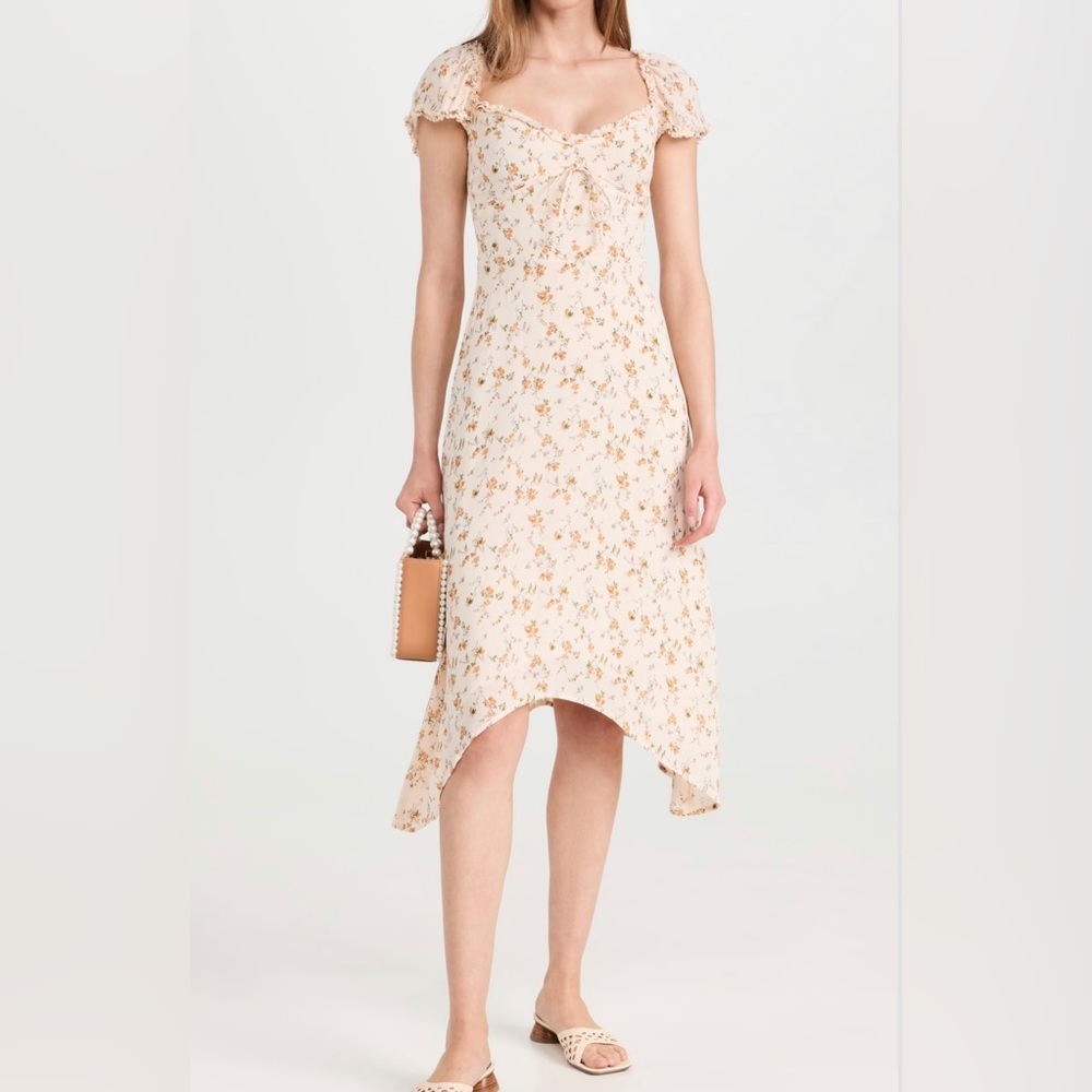 Reformation - Maebry Midi Dress, Size 0